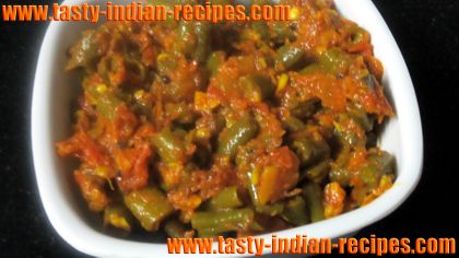 french beans ki sabji