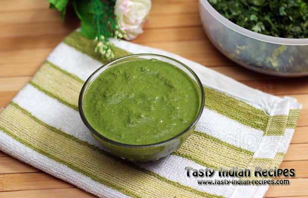 How To Make Coriander Chutney Coriander Chutney Recipe