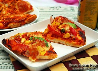 Vegetable Paneer Pizza