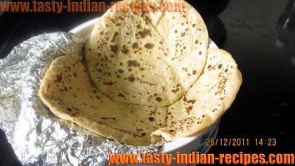 Indian roti 