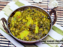 Aloo Palak Paneer