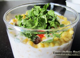 Boondi and Pomegranate Raita