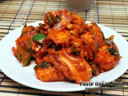Crispy Paneer in Schezwan