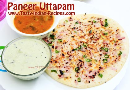 Paneer Uttapam