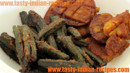 Tawa Aloo Bhindi