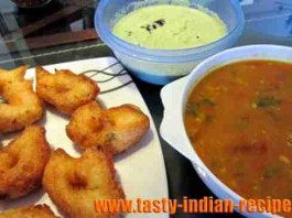 medu-vada-with-sambar-chutney