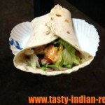 Paneer Shawarma Roll Recipe