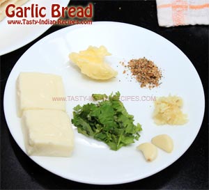 Garlic Bread Recipe Ingredients1