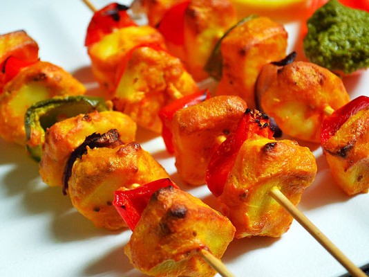Grilled Pepper Paneer
