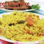 Paneer Fried Rice Recipe