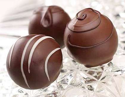 chocolate truffles