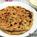 Palak Aloo Paratha Recipe