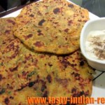 Palak Paneer Paratha Recipe