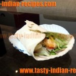 Paneer Tikka Kathi Rolls Recipe