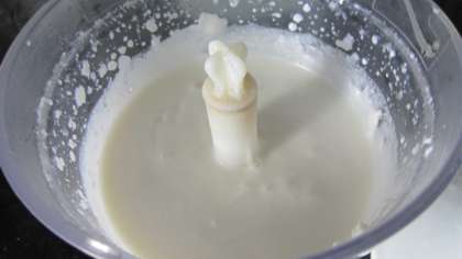 whisk the curd