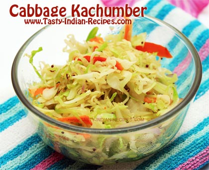 Cabbage Kachumber