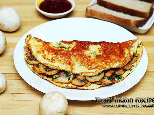 Mushroom Omelette