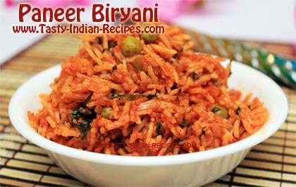 Paneer Biryani