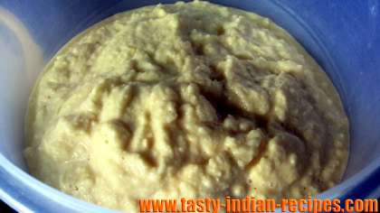 Blend dal into a smooth paste