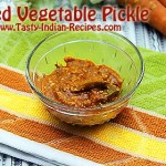 Mixed Vegetable Pickle Recipe