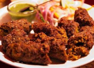 Mutton Seekh Kebab