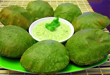 Palak-Puri