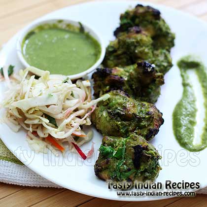 Hariyali Chicken Kabab