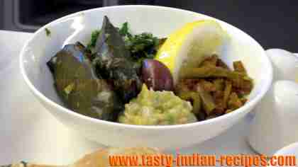 Food in Emirates Airline Business Class