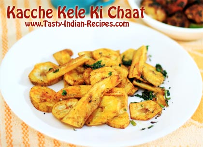 Kacche kele ki chaat