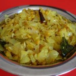 Cabbage Poriyal Recipe