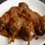 Microwave Bharwan Baingan Recipe