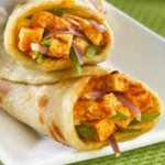 Panner Tikka Roll Recipe