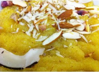 Coconut Custard Halwa