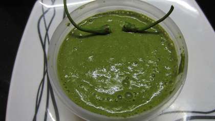 Coriander chutney 