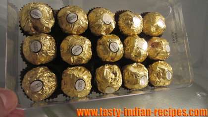 Homemade Ferrero Richar Truffles