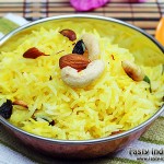 Kesar Pulao (Saffron Rice) Recipe