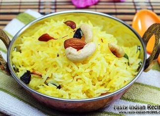 Kesar-Pulao-(Saffron-Rice)