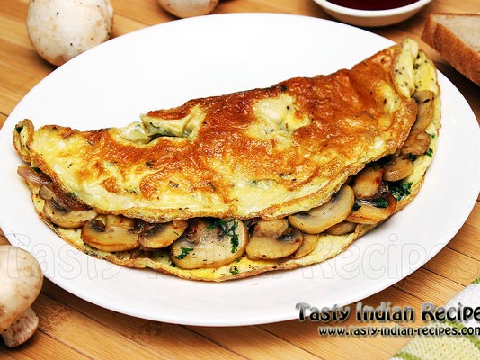 Mushroom Omelette