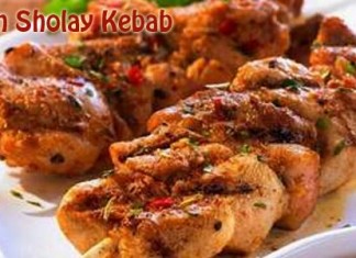 Chicken Sholay Kebab