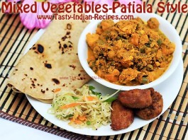 Mixed Vegetable Patiala Style