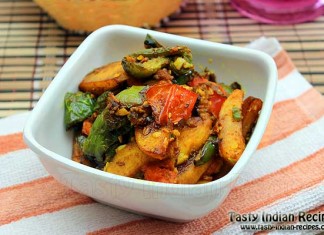 Potato Capsicum Curry