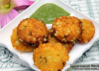 Sabudana and Potato Tikki