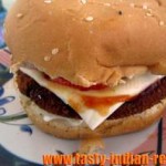 Vegetable and Cheese Burger Recipe
