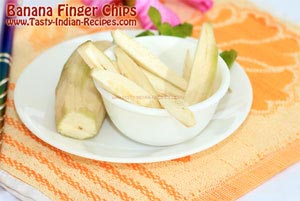 Banana Finger Chips Recipe Step 2