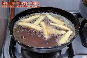 Banana Finger Chips Recipe Step 3