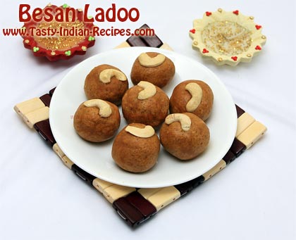 Besan Ladoo Recipe