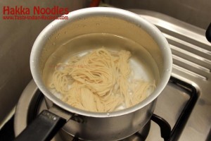 Hakka Noodles Recipe Step 1