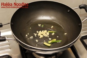 Hakka Noodles Recipe Step 3