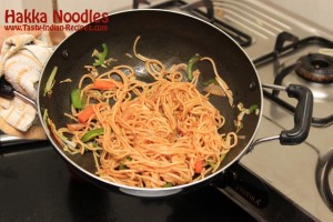 Hakka Noodles Recipe Step 10