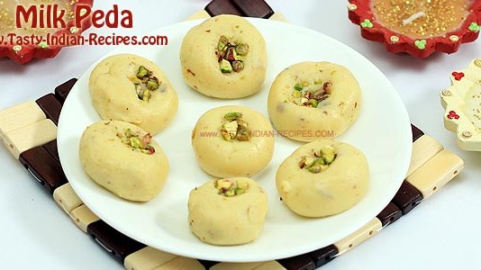 Milk Peda Recipe
